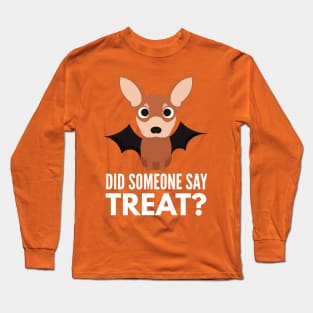 Chihuahua Halloween Trick or Treat Long Sleeve T-Shirt